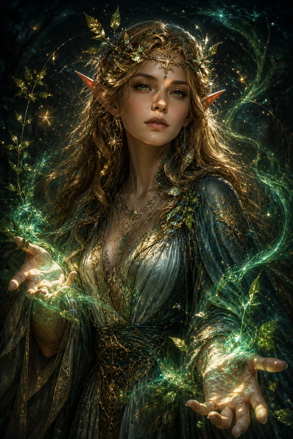 Mestra Nyméria da Tradição Élfica
